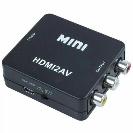 SANOXY HDMI To RCA AV Adapter Converter Cable CVBS 3RCA 1080P Composite Video Audio SANOXY-CABLE124